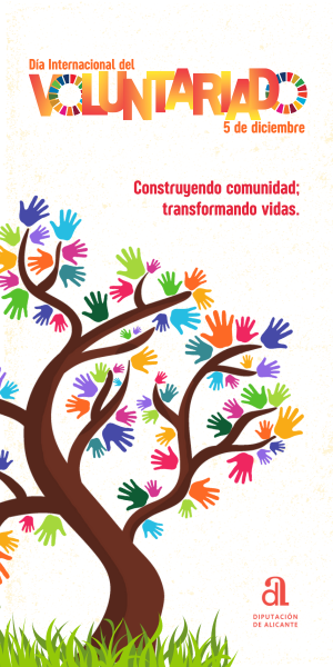 Cartel dia internacional de los voluntarios